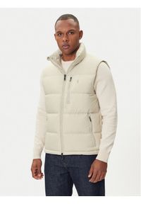 Polo Ralph Lauren Kamizelka 710968283006 Beżowy Regular Fit. Typ kołnierza: polo. Kolor: beżowy. Materiał: syntetyk #1