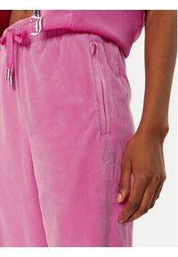 Juicy Couture Spodnie dresowe Lilian JCWB121093 Różowy Regular Fit. Kolor: różowy. Materiał: syntetyk #5