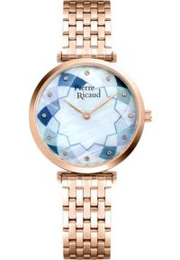 Zegarek Pierre Ricaud Zegarek damski Pierre Ricaud P22123.91RFQ CYRKONIE różowe złoto. Kolor: złoty, wielokolorowy, różowy #1