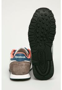 Reebok Classic - Buty dziecięce Cl Lthr. Nosek buta: okrągły. Zapięcie: sznurówki. Materiał: guma. Model: Reebok Classic