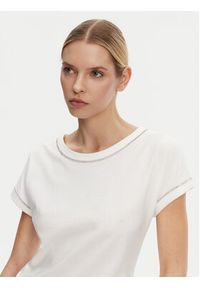 Luisa Spagnoli T-Shirt Brescello 542123 Biały Regular Fit. Kolor: biały. Materiał: bawełna #2