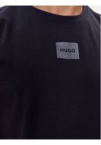 Hugo T-Shirt Diragolino_V 50501005 Granatowy Regular Fit. Kolor: niebieski. Materiał: bawełna