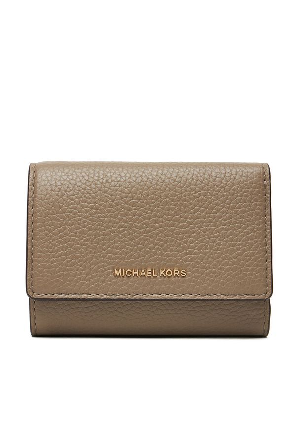 Duży Portfel Damski MICHAEL Michael Kors. Kolor: beżowy