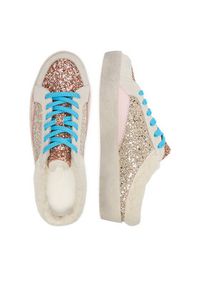 Eva Minge Klapki NARI-25/502 Złoty. Kolor: złoty. Materiał: syntetyk #3