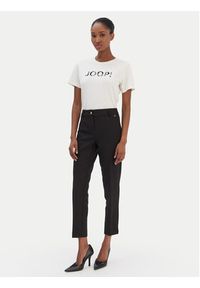 JOOP! T-Shirt Tanna 30100842 Écru Regular Fit. Kolor: kremowy. Materiał: bawełna #4