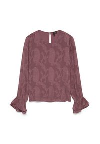 Vero Moda Bluzka Mishi 10335512 Różowy Regular Fit. Kolor: różowy. Materiał: syntetyk #4