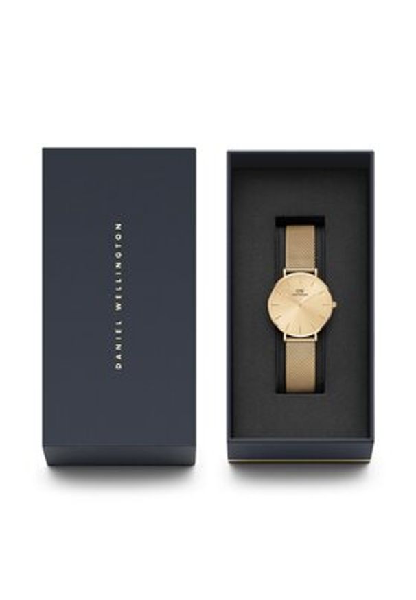 Daniel Wellington Zegarek Petite Unitone DW00100474 Złoty. Kolor: złoty
