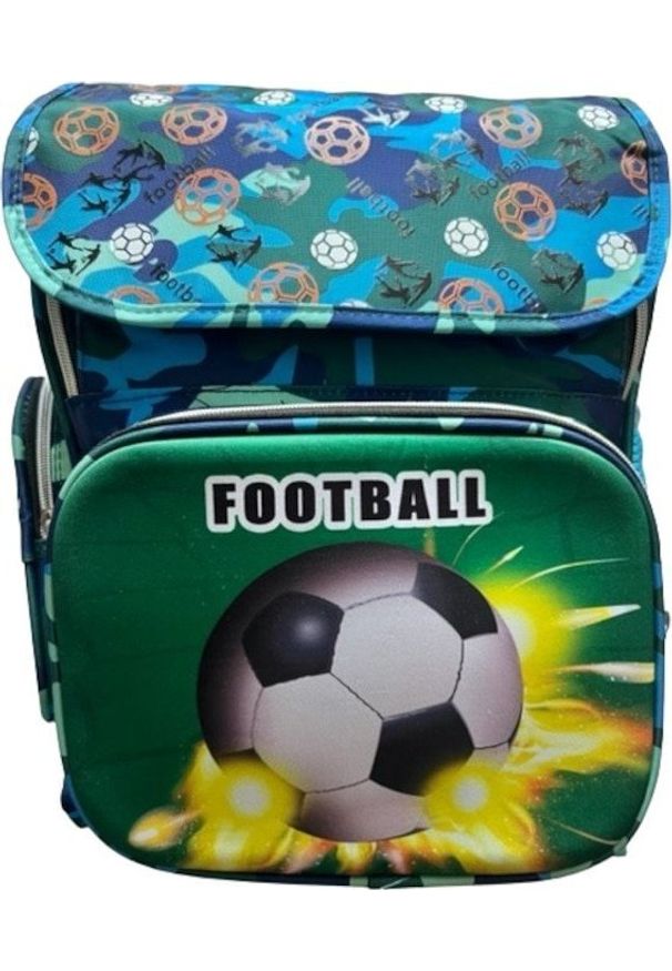 Motivo Plecak szkolny Motivo Football + Worek do butów [H]