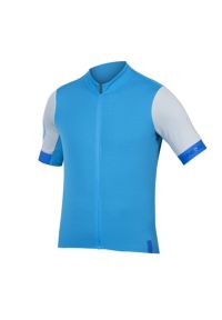 ENDURA - Koszulka rowerowa męska Endura FS260 S/S Std hi-viz. Kolor: niebieski. Sport: kolarstwo