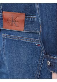 Calvin Klein Jeans Kurtka jeansowa 90s LV04RF705G Granatowy Regular Fit. Kolor: niebieski. Materiał: bawełna #2