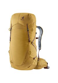 Plecak trekkingowy Deuter Aircontact Ultra 50 + 5 - savanna/raisin. Kolor: beżowy