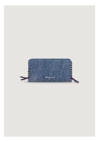 Desigual Portfel 26SAYD05 Niebieski. Kolor: niebieski. Materiał: materiał #1