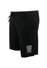 ZFOAM - Spodenki męskie Athl DPT Einar – czarne. Kolor: czarny. Długość: krótkie. Sport: fitness #1