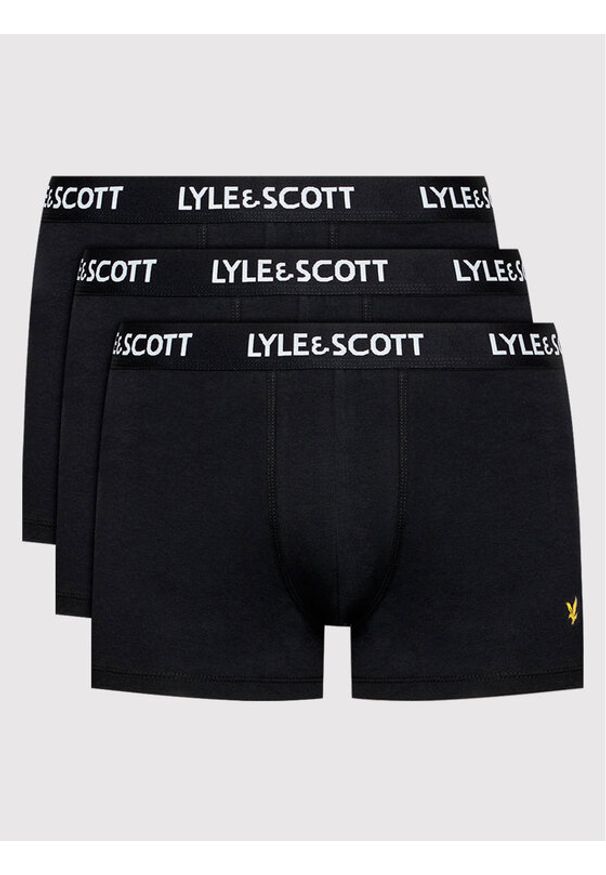 Lyle & Scott Komplet 3 par bokserek Barclay LSUWTC001 Czarny. Kolor: czarny. Materiał: bawełna
