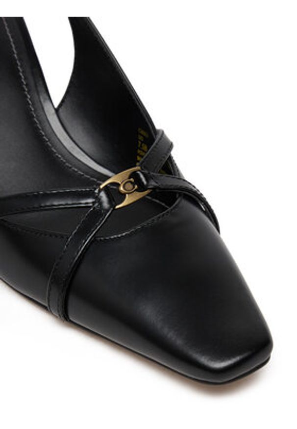 Coach Czółenka Rowyn CX023 Czarny. Kolor: czarny. Materiał: skóra