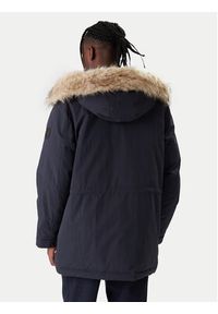 GANT - Gant Parka 7006570 Granatowy Regular Fit. Kolor: niebieski. Materiał: bawełna #6
