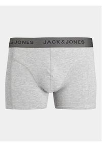 Jack & Jones - Jack&Jones Komplet 3 par bokserek Yannick 12252801 Szary. Kolor: szary. Materiał: wiskoza #10