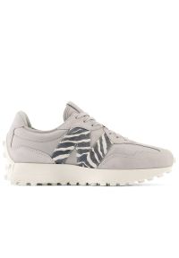 Buty New Balance WS327PI - szare. Zapięcie: sznurówki. Kolor: szary. Materiał: guma, syntetyk, skóra, materiał. Szerokość cholewki: normalna