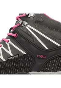 CMP Trekkingi Rigel Mid Wmn Trekking Shoes Wp 3Q12946 Szary. Kolor: szary. Materiał: nubuk, skóra #7