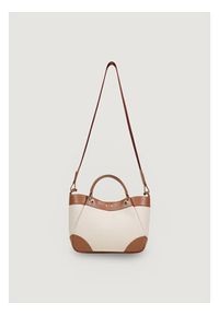 Armani Exchange Torebka SHOPPING BAG Beżowy. Kolor: beżowy #3