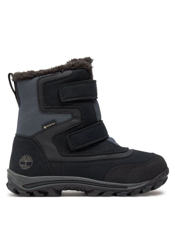 Timberland Śniegowce Chillberg 2-Strap Gtx GORE-TEX TB0A1ZJ90151 Czarny. Kolor: czarny. Materiał: skóra