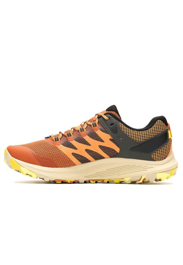 Merrell - Buty do biegania w terenie Nova 3 Rozmiar 41 - J068089 Pomarańczowy. Kolor: czerwony. Szerokość cholewki: normalna. Sport: bieganie