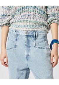 ISABEL MARANT - Jeansowe spodnie Nadeloisa. Stan: podwyższony. Kolor: niebieski. Materiał: jeans. Długość: długie #2