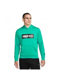 Bluza treningowa męska Nike FC. Typ kołnierza: kaptur. Kolor: zielony #1