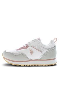 U.S. Polo Assn. Sneakersy Nobik NOBIK010 Biały. Kolor: biały. Materiał: materiał #4