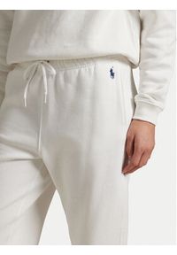 Polo Ralph Lauren Spodnie dresowe Prl Flc Pnt 211943009001 Biały Regular Fit. Kolor: biały. Materiał: bawełna