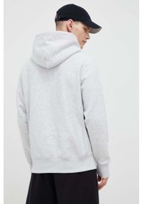 Champion bluza męska kolor szary z kapturem melanżowa. Typ kołnierza: kaptur. Kolor: szary. Długość rękawa: długi rękaw. Długość: długie. Wzór: melanż #3