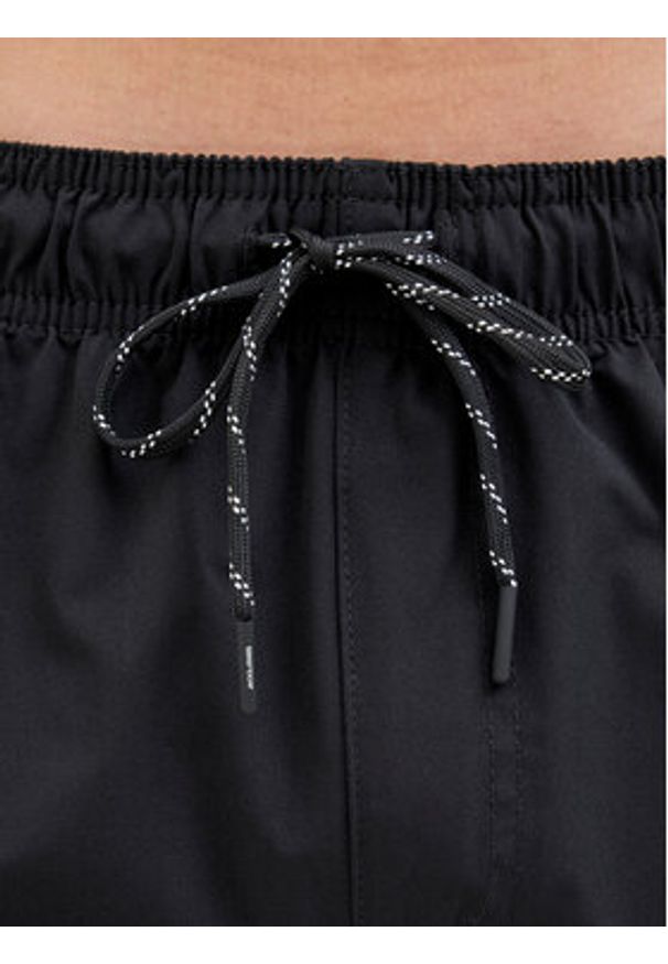 Jack & Jones - Jack&Jones Szorty kąpielowe Maui 12272776 Czarny Regular Fit. Kolor: czarny. Materiał: syntetyk