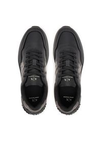 Armani Exchange Sneakersy XM001683 AF17360 FC074 Czarny. Kolor: czarny. Materiał: skóra #4
