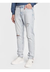 Calvin Klein Jeans Jeansy J30J322426 Błękitny Loose Fit. Kolor: niebieski