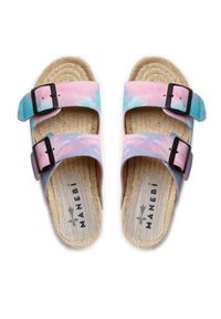 Manebi Espadryle Nordic Sandals T 2.3 R0 Różowy. Kolor: różowy. Materiał: materiał