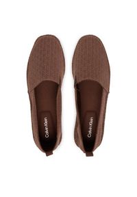 Calvin Klein Espadryle Espadrille Aop Cv HM0HM02231 Brązowy. Kolor: brązowy. Materiał: materiał #5