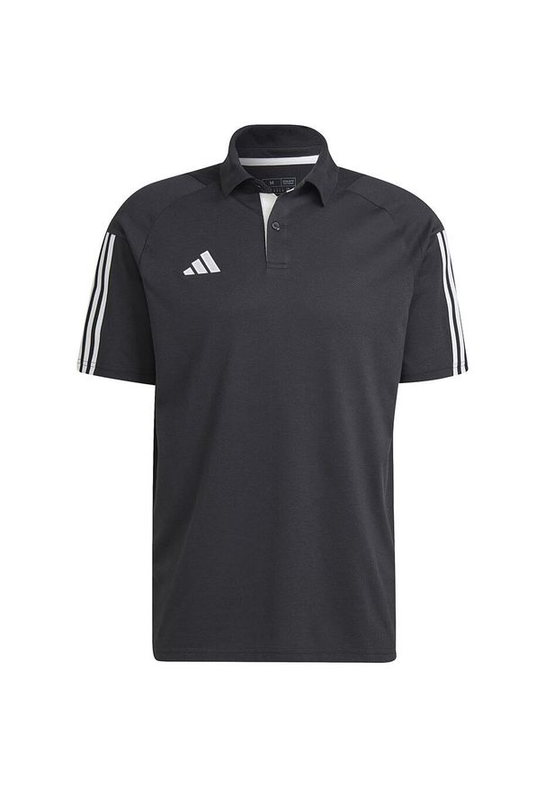 Adidas - Koszulka męska adidas Tiro 23 Competition Polo. Typ kołnierza: polo. Kolor: biały, wielokolorowy, czarny