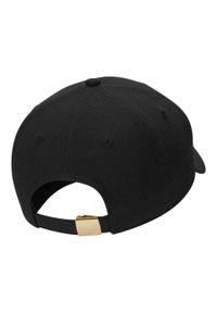 Nike - Strukturalna Czapka Z Daszkiem Z Metalowym Logo Klubu. Kolor: czarny