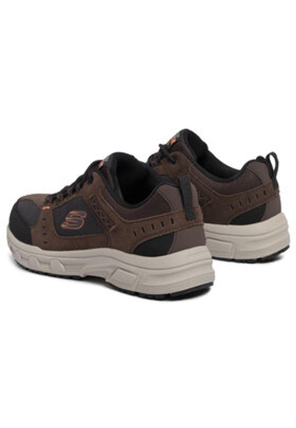 skechers - Skechers Sneakersy Oak Canyon 51893/CHBK Brązowy. Kolor: brązowy. Materiał: materiał