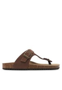 Geox Japonki D Brionia D35LSK00032C6009 Brązowy. Kolor: brązowy. Materiał: nubuk, skóra #3