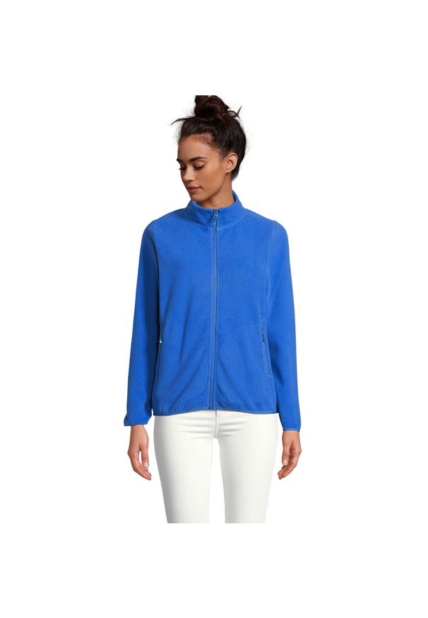 SOL'S - Damski polar Sol's Factor. Kolor: niebieski. Materiał: polar