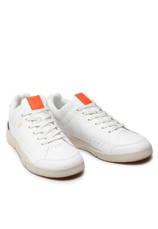 On Sneakersy The Roger 48.99156 Biały. Kolor: biały. Materiał: skóra