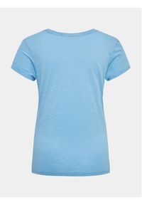 AMERICAN VINTAGE - American Vintage T-Shirt Jacksonville JAC48VH23 Niebieski Regular Fit. Kolor: niebieski. Materiał: bawełna, wiskoza. Styl: vintage