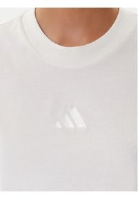 Adidas - adidas T-Shirt ALL SZN JJ1243 Biały Regular Fit. Kolor: biały. Materiał: bawełna #3