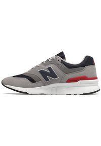 Buty unisex New Balance CM997HCJ - szare. Okazja: na co dzień. Kolor: szary. Materiał: zamsz, skóra, materiał, syntetyk. Sezon: lato #5