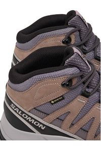 salomon - Salomon Trekkingi X-Adventure Recon Mid Gore-Tex L47753400 Fioletowy. Kolor: fioletowy. Materiał: materiał #2