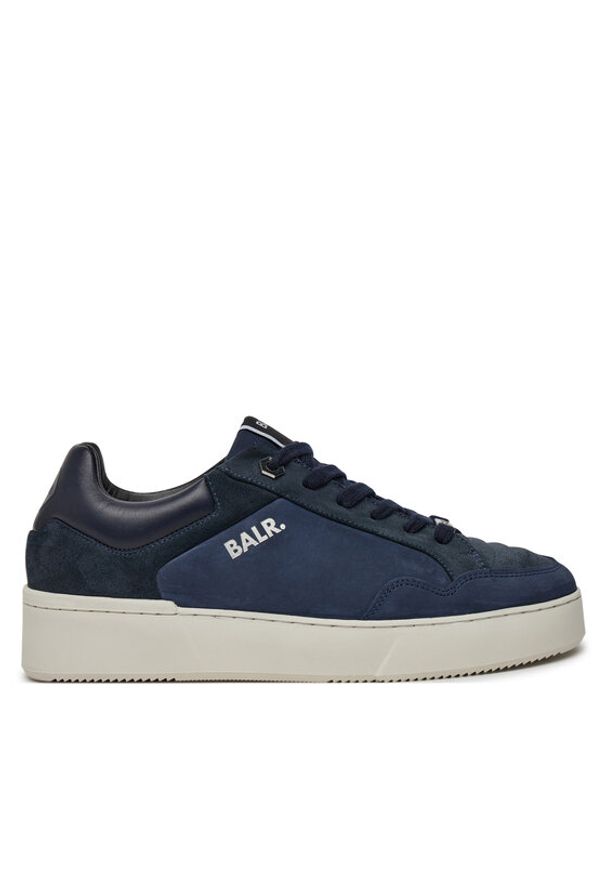 BALR. Sneakersy Bt Leather Sneaker B1511.1045.1191 Granatowy. Kolor: niebieski. Materiał: nubuk, skóra