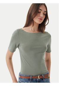 only - ONLY T-Shirt Free 15367559 Zielony Regular Fit. Kolor: zielony. Materiał: syntetyk #5