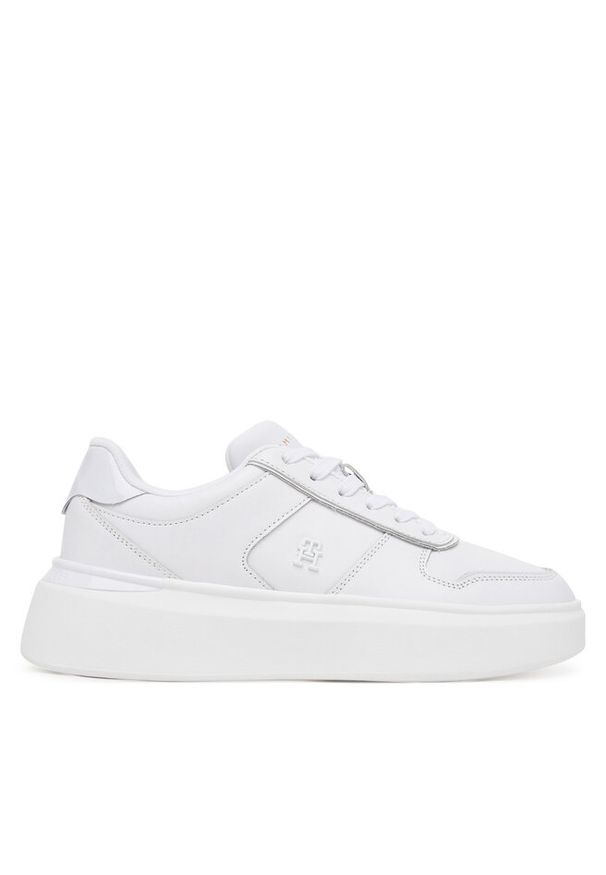 TOMMY HILFIGER - Sneakersy Tommy Hilfiger. Kolor: biały. Obcas: na platformie