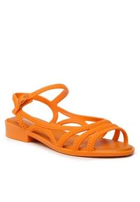 melissa - Melissa Sandały Femme Classy Sandal Ad 33733 Pomarańczowy. Kolor: pomarańczowy #5